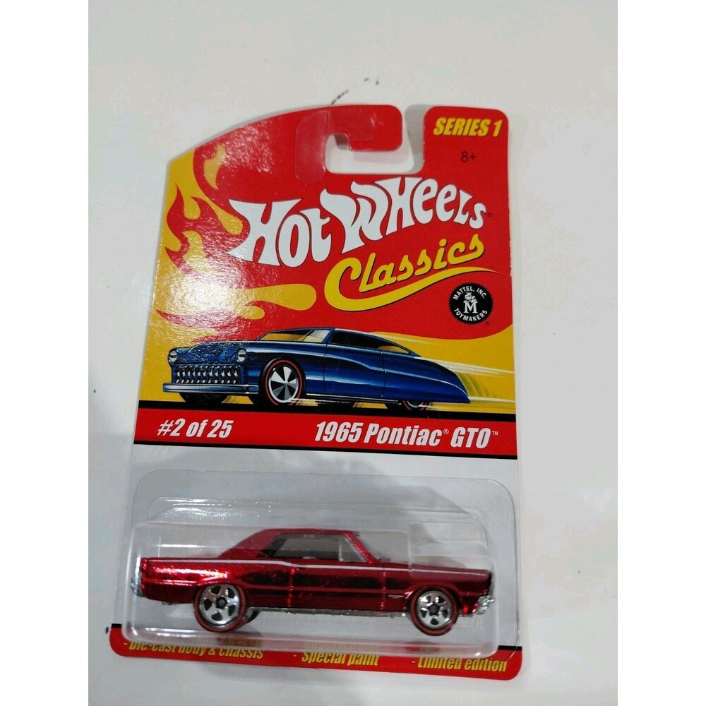 NIP Hot Wheels Classics Series 1 1:64 Die Cast 1965 Pontiac GTO Muscle Car